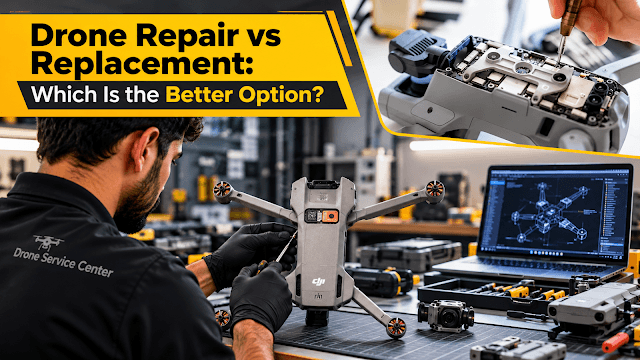 Drone Repair vs Replacement: Which Is the Better Option?